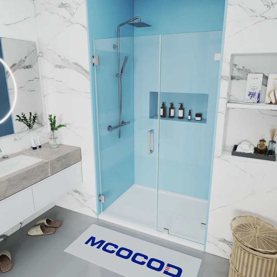 Custom Frameless Swing Shower Door