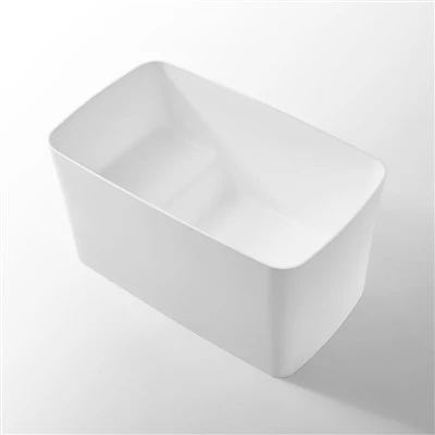 Rectangular Acrylic Solid Surface Bathtub