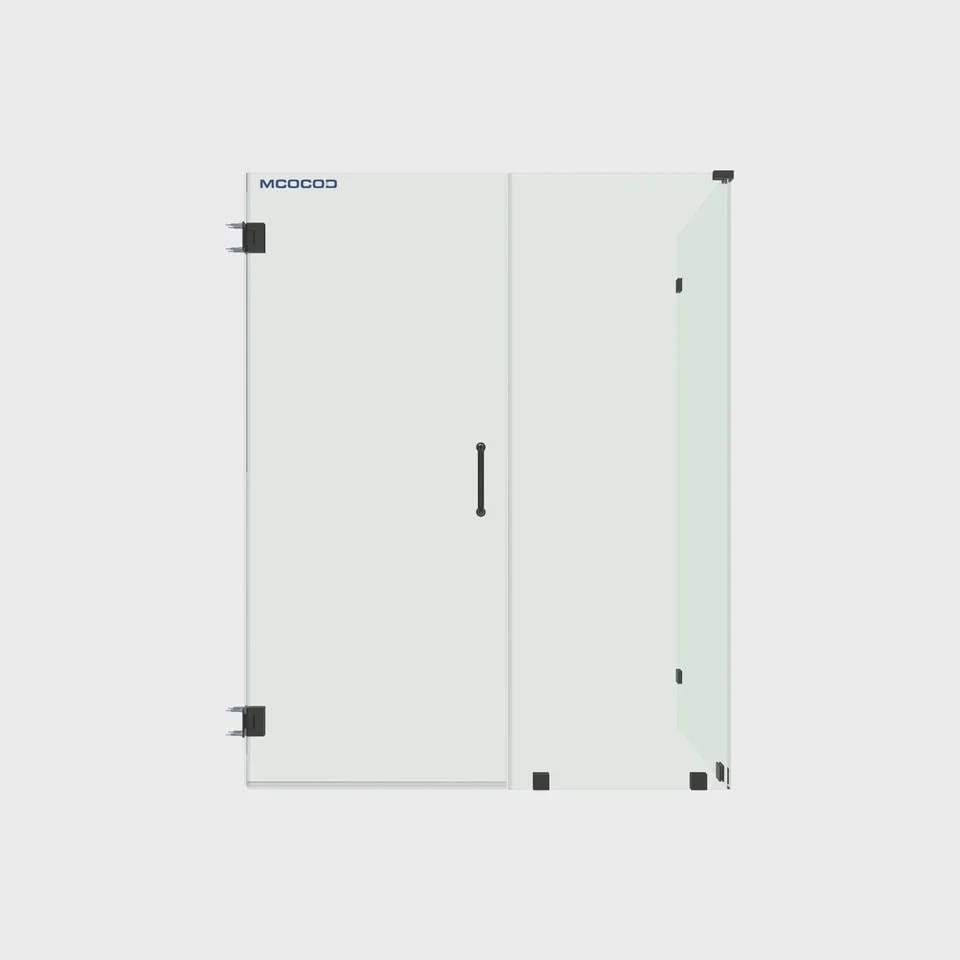 Custom Frameless Rectangle Shower Enclosure