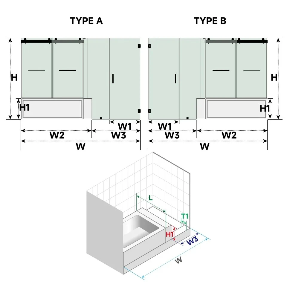Custom Shower Enclosure For Unique Layouts