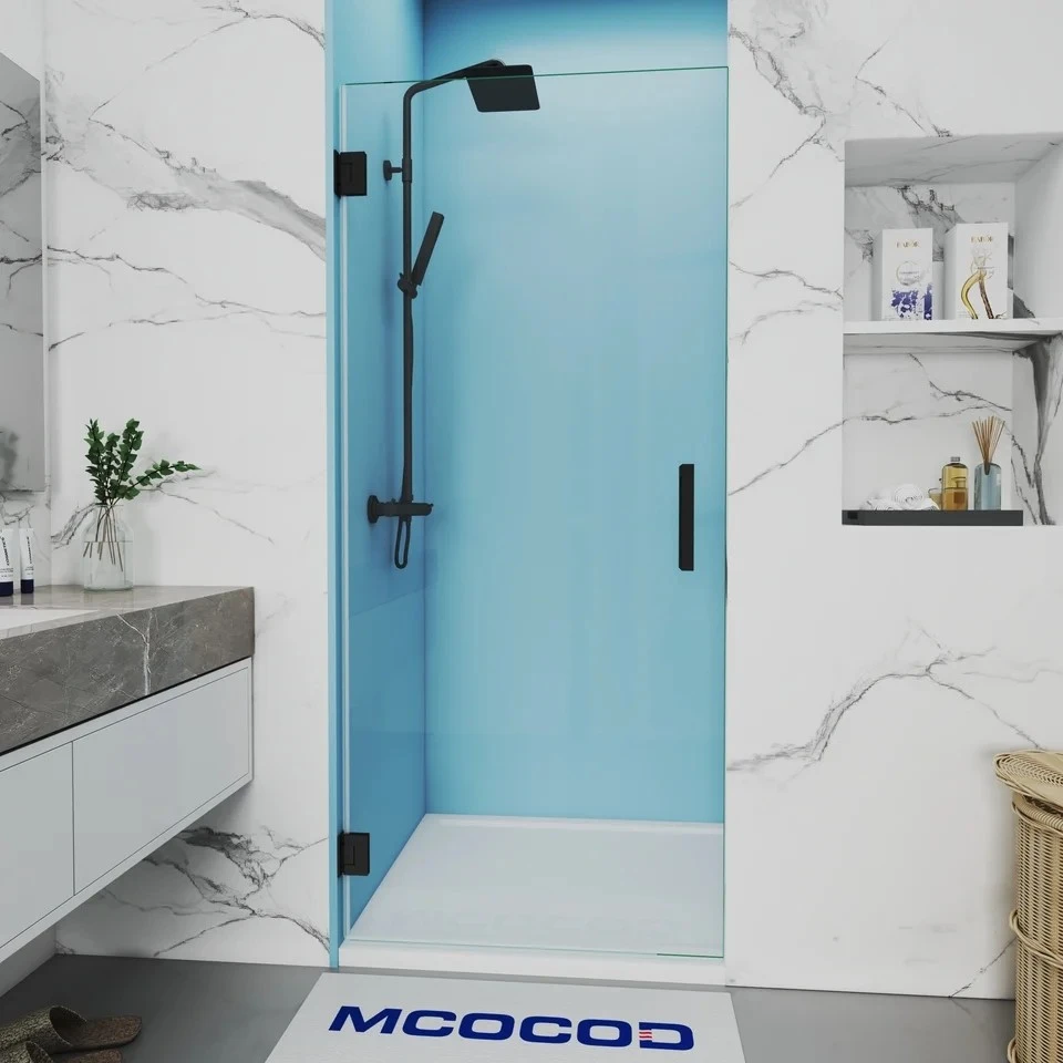 Custom Single Frameless Swing Shower Door