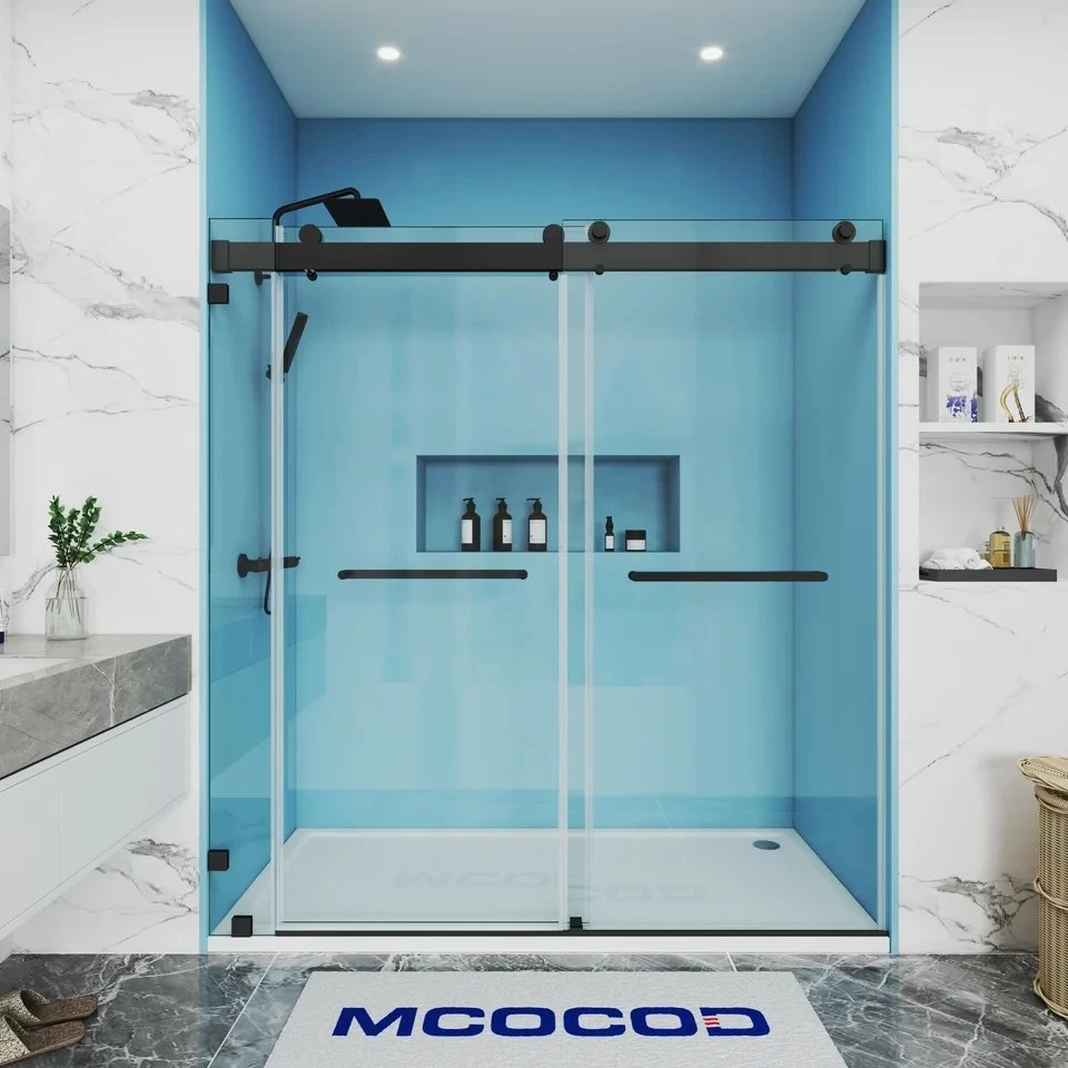 Custom Sliding Frameless Shower Door