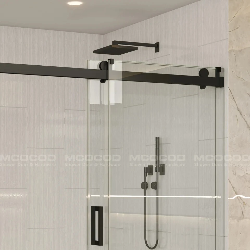 Custom Soft-Close Single Sliding Shower Door Custom Soft-Close Single Sliding Shower Door