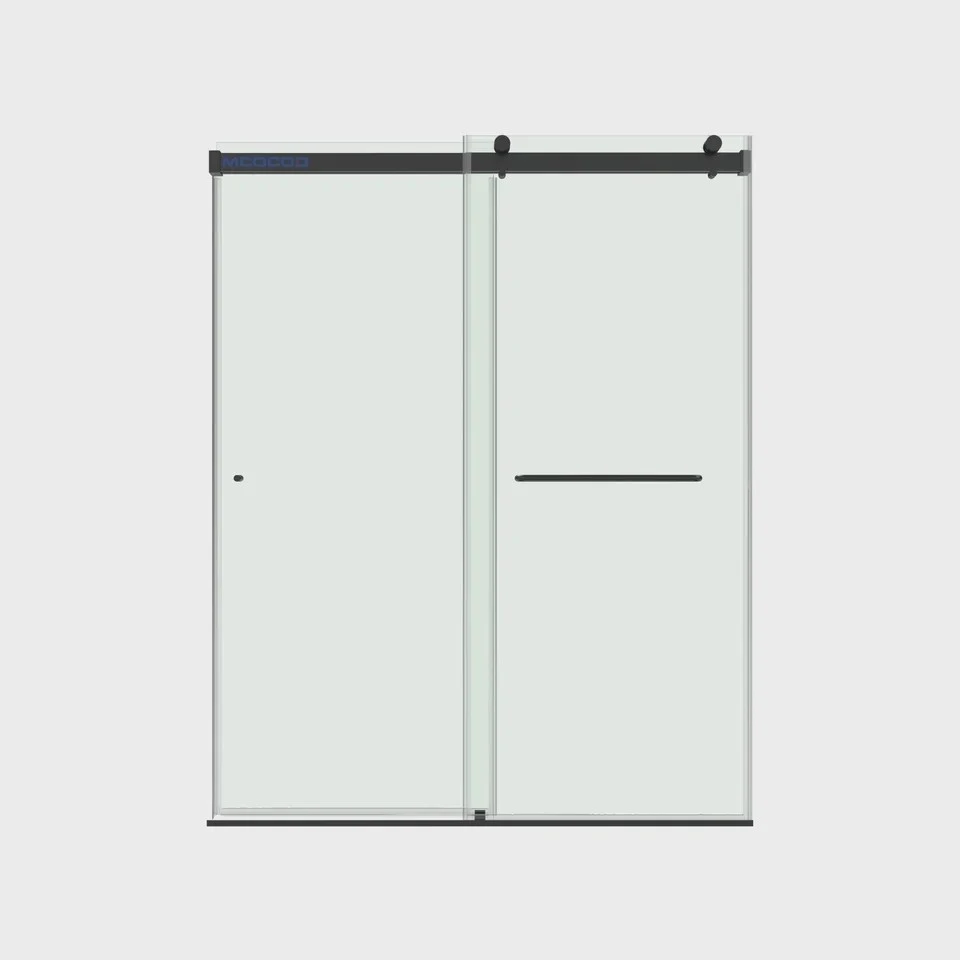 Double Sliding Framed Shower Door
