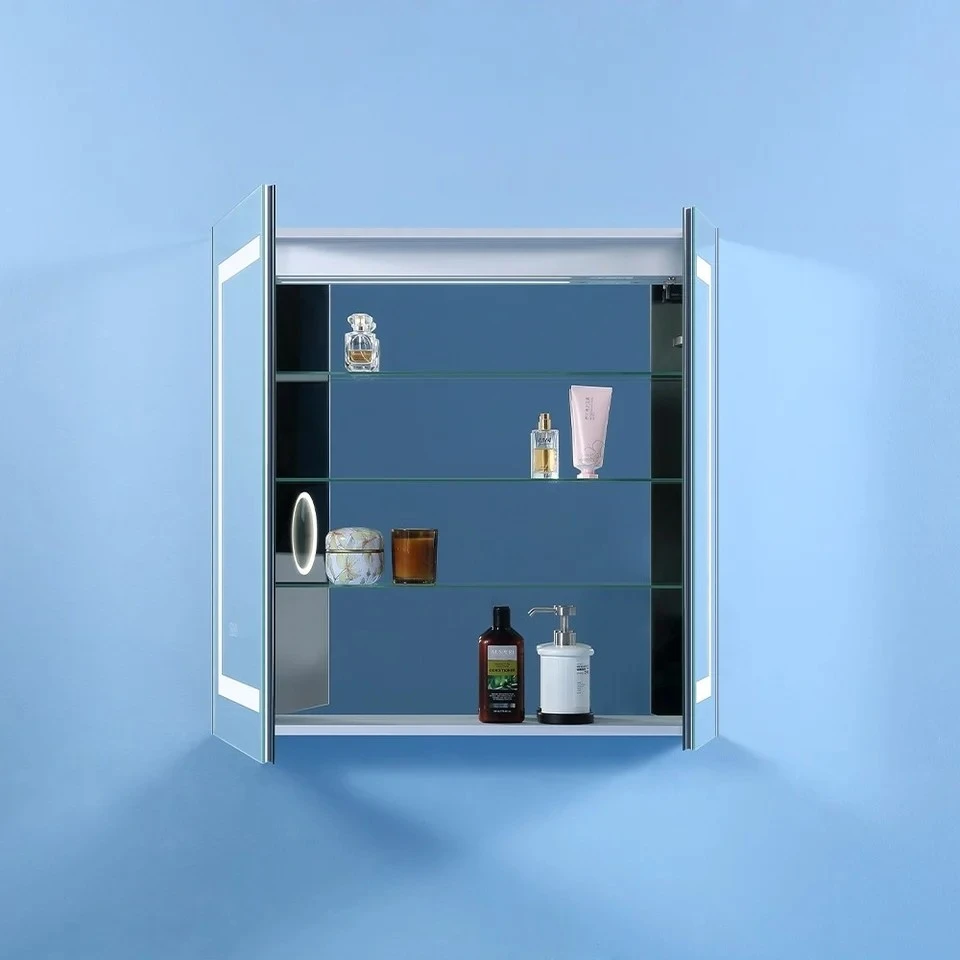 Frameless Rectangular LED Medicine Cabinet