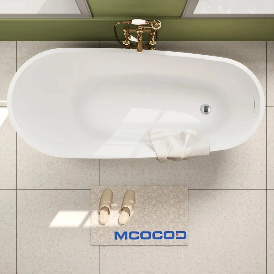 High Back Acrylic Freestanding Bathtub High Back Acrylic Freestanding Bathtub