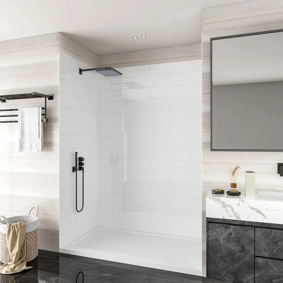 Horizontal Rectangle Shower Wall Panels Horizontal Rectangle Shower Wall Panels