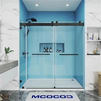Custom Sliding Frameless Shower Door