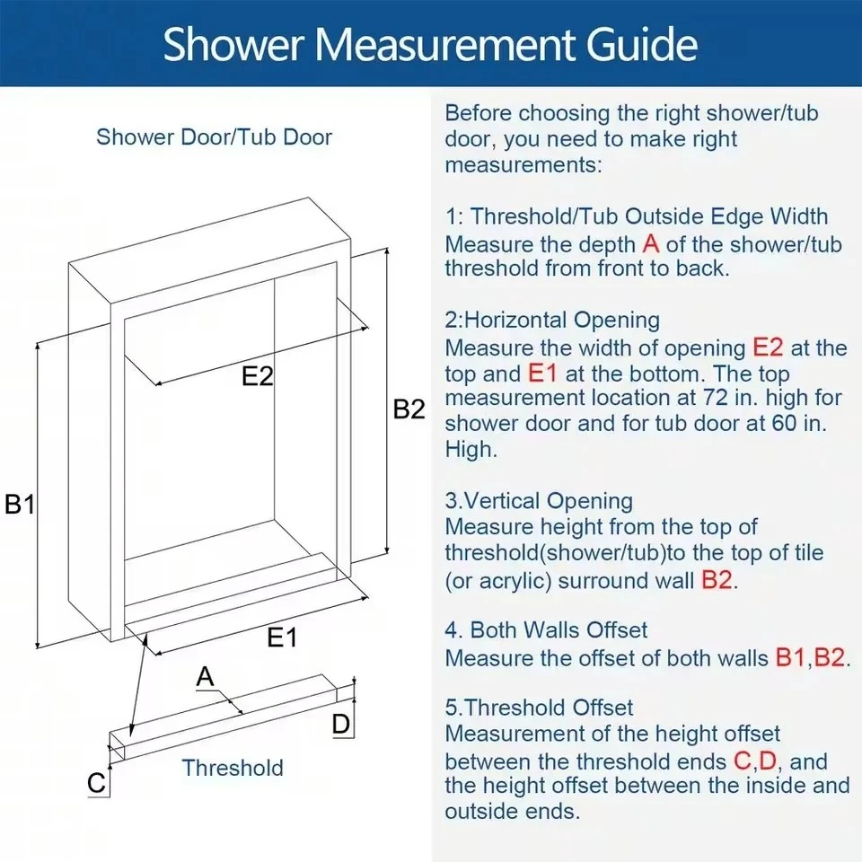 Soft-Close Single Sliding Frameless Shower Door