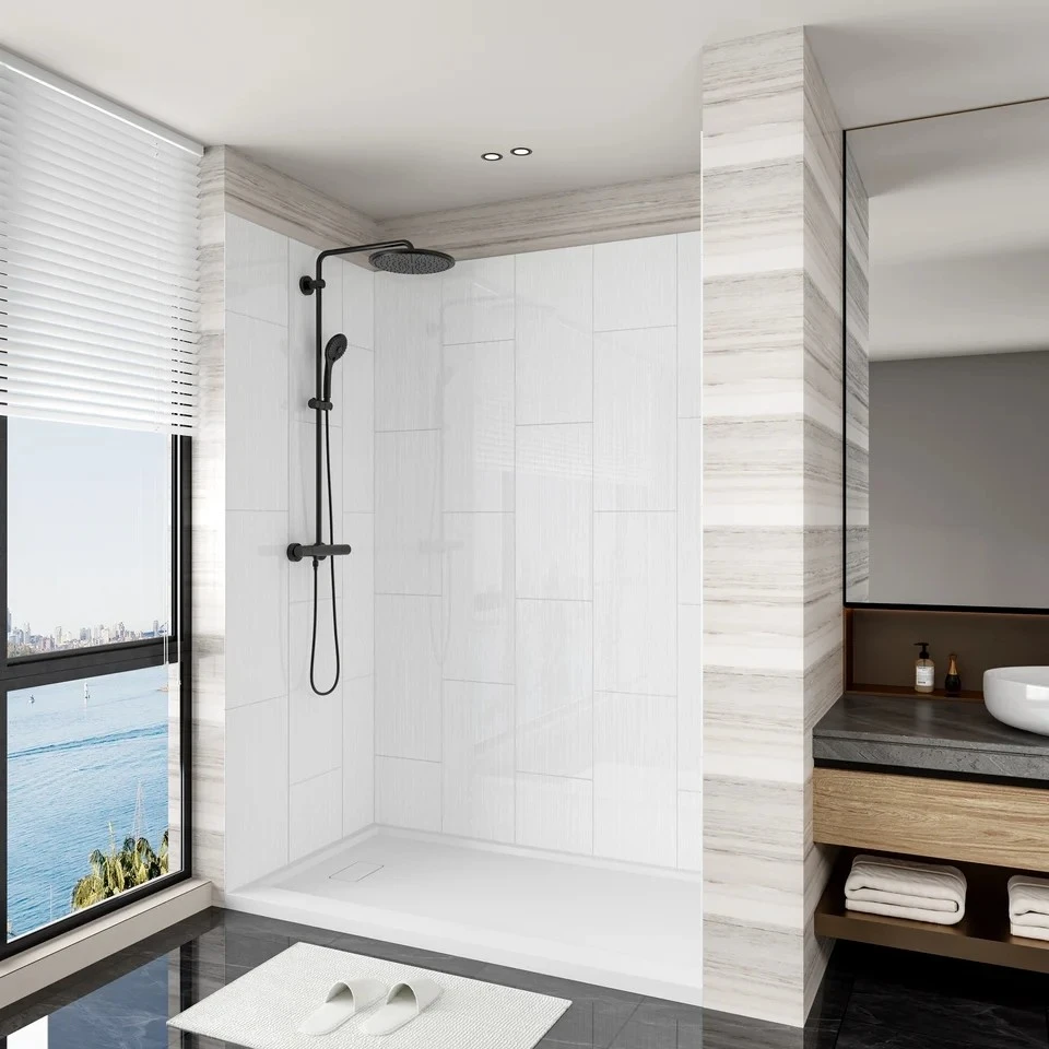Vertical Rectangle Shower Wall Panels